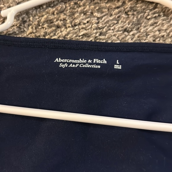Abercrombie and fitch soft collection navy square neck long sleeve - Picture 3 of 5